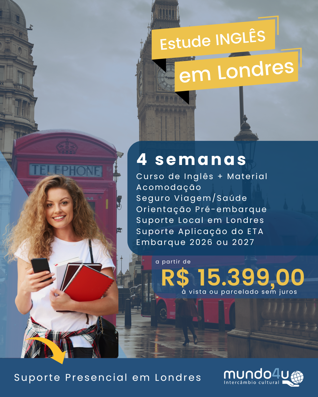 Mundo4U - Agência de Intercâmbio